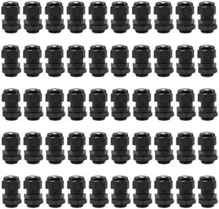 MAKERELE 1/2'' NPT Nylon Cable Gland Strain Relief, Waterproof IP68