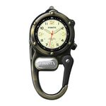 Dakota Watch Co 4010439-SSI Dakota Watch Mini Clip with Microlight - Antique Gold - multi, N/A