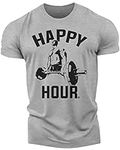 Happy Hour T-Shirt for Men Crossfit