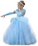 Cinderella Dress Princess Costume H