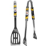 NFL Pittsburgh Steelers Steel BBQ Tool Set (2 Piece)