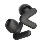 Alpine Silence Ear Plugs for Sleep, Focus & Travel - V-Shape Snug Fit & Soft Oval Tips – 4 Sizes XS/S/M/L - Comfortable, Reusable Hearing Protection - Up to 25dB & NRR 16 Noise Reduction – Black