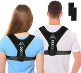 MYSEXY Posture Corrector Upper Back Brace Neck Shoulder Back Support Brace Pain Relief Belt For Women Men Braces Spine Straightener Breathable & Adjustable