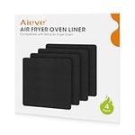 AIEVE Air Fryer Oven Liners, 3 Pack Non-stick Air Fryer Oven Mat Baking Mat Compatible with Ninja Foodi SP101 Ninja Air Fry Oven DT251 Toaster Oven Microwave Bottom of Gas & Electric Ovens