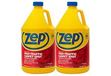 Zep High Traffic Carpet Cleaner 1 Gallon ZUHTC128 (Pack of 2) Professional Formula Removes Deep Stains