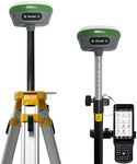 Surveying Equipment, NOAA Certificated SMA26 GNSS IMU RTK GPS Rover Base Handheld Collector with Survey Software, Max10km and 0.5cm Accuracy,32G Storage (Exclude Tripod&Pole)