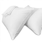 Precoco White Pillow Cases Standard