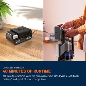Vax Pace Cordless Vacuum Cleaner – Lightweight, Blue