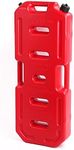 SXMA 30L Portable Gasoline Diesel Fuel Tank with Refueling Pipe 8 Gallon SUV ATV Motorcycle Scooter Car Tanks Jerrycan (red)