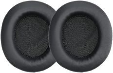 kwmobile Ear Pads Compatible with Beyerdynamic T70P/T90/DT770/DT880/DT990 Earpads - 2X Replacement for Headphones - Black