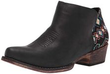 ROPER Women's Western Boot, Black, 8.5