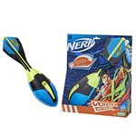 Nerf Vortex Ultra Grip Football, Designed for Easy Catching, Howling Whistle Sound, Distance-Optimizing Tail