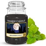 Yankee Candle Scented Candle, Midsummer's Night Large Jar Candle, Long Burning Candles: up to 150 Hours, Gifts for Women