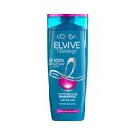 L'Oreal Paris Elvive Fibrology Thickening Shampoo for Thin Hair 400ml,Pack of 6