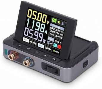 DC Power Supply DPS-150, Bench Power Supply with 4-Digit IPS Display, Portable PC Variable Power Supply, 0-30V 0-5A 0-150W Output & PD/QC/DC Input