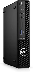 Dell 2022 Optiplex 3090 Micro Form Factor Business Desktop, Intel Core i5-10500T, 16GB DDR4 RAM, 1TB PCIe SSD, DP, RJ-45, Wi-Fi 6, Bluetooth, mouse e tastiera cablata, Windows 11 Pro, nero
