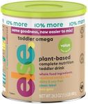 Else Nutrition Toddler Formula Value 12-36 Months w/ Omega 3&6 for Brain Development - Lactose Free, Dairy Free Toddler Nutrition Drink - Plant Based Toddler Protein Powder w/ 20+ Vitamins (22oz, 1-Pack)