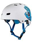 BULLET Santa Cruz Screaming Hand Protective Helmet blanco white Size:L/XL 58-61 cm