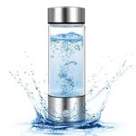 Hydrogen Water Bottle Recommended by Brecka, Echo PEM SPE Technology, Rechargeable Hydrogen Water Generator with Gift Box, Hydrogen Water Ionizer Machine for Home Office Travel, Essentials