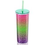Home Tune Rainbow Tumbler with Stra
