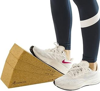 StrongTek Squat Wedge Slant Board with Adjustable Angles for Stretching, Foot Pain Relief, Squats, & Rehabilitation – Durable, Lightweight, Perfect for Physical Therapy & Flexibility