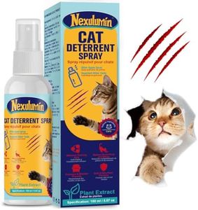 150ml / 5.07oz Natural Cat Deterrent Spray -Anti-Scratching & Urine Marking Repellent for Cats-Eco-Friendly, Kid & Pet-Safe Formula, Gentle on Furniture & Fabrics, Suitable for Indoor & Outdoor Use