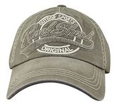 MINAKOLIFE Rock Shark Kingston 1969 Jamaica Distressed Vintage Baseball Cap Hat, Khaki, One Size