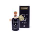 La Secchia - Aceto Balsamico di Modena IGP Italy "Five Stars", Aged in Small Barrels of Twenty Different Types of Wood, High Density, 250 ml Bottle with Cork Dosing Cap, Traditional Balsamic Vinegar