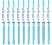 EZGO 10 Pack Teeth Whitening Gel Refills 22% Bleaching Gel, No Sensitive Teeth Whitener, Great for Sensitive Tooth Whitening, Carbamide Peroxide Teeth Whitening Gel, Mint Flavor (10X 3ML)