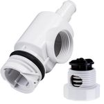 Canamax Premium D29 UWF Quick Disconnect and 9-100-9002 Pressure Relief Valve - Exact Fit for the Polaris 180 280 380 Automatic Pool Cleaners As pictured