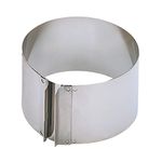 Kaiser 769325 Cake Ring with Handle, 3.54", Silver