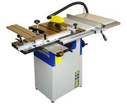 Charnwood W619 Cast Iron Table Saw C/W Sliding Carriage & Extension Tables 24V0