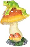 Perfk Frog Figurine Green Frog Sitt