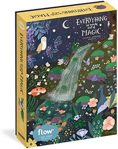 Everything is Made Out of Magic 1,000-Piece Puzzle (Flow): for Adults Families Picture Quote Mindfulness Game Gift Jigsaw 26 3/8” x 18 7/8”