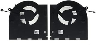 Replacement CPU&GPU Cooling Fan for DELL Alienware M17 R3 R4 P45E 2020 Model 0CNV63 0H5TYJ 73TYJ DC 12V