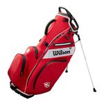 Wilson WS EXO DRY STAND BAG Staff Red/blck/whit