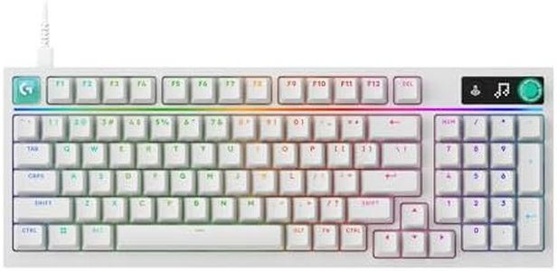 Logitech G316 X 98 MechanicalGaming Keyboard (Tactile) - White
