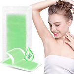 ARUHIU Wax Strip Hair Remover Waxing Combo Professional Waxing Strips Kit for Normal Skin, 20 Strips + 2 wipes Gel Wax Hair Removal For Women | Up To 35 Days Of Smoothness | No Wax Heater Or No Beans NO Required) (Wax, Strip Body)