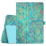 FINTIE Case for iPad 9.7 2018/2017, iPad Air 2, iPad Air - [Corner Protection] Premium Vegan Leather Folio Stand Cover, Auto Wake/Sleep for iPad 6th / 5th Gen, iPad Air 1/2, Shades of Blue