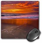 3dRose mp_92450_1 8 x 8-Inch New Jersey, Cape May. Sunset Reflection on Beach - Us31 Bja0003 - Jaynes Gallery Mouse Pad
