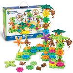 Learning Resources Gears! Gears! Gears! Movin' Monkeys Building Play Set, 103 Pieces