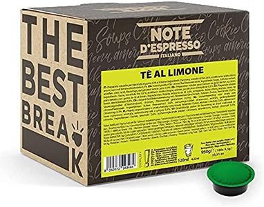 Note d'Espresso - Thé au Citron - Dosettes Compatibles avec les Machines LAVAZZA* A MODO MIO* - 100 caps