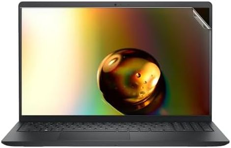 kwmobile Film Protection Compatible avec Dell Inspiron 15 3520 15.6" - Film de Protection d'écran Mat pour Ordinateur Portable en Plastique