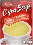 SOUP SECRETS Lipton Instant Soup Cream of Chicken 4 Count For a Warm Cup of Soup Only 60 Calories Per Serving 2.4 oz