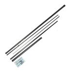 WESTLAKE Ready Elasticated Pole Combo Kit (6m), Black, One Size