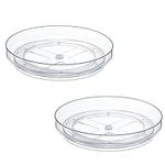2 Pack, 9 Inch Clear Non-Skid Lazy 