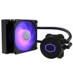 Cooler Master MasterLiquid ML120L V2 RGB CPU Liquid Cooler - Brighter Lighting Effects, 3rd Gen. Pump, Superior Radiator and Advanced 120 mm SickleFlow Fan, Black