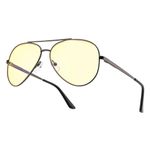Gunnar Optiks Gaming Glasses | Blue Light Blocking Glasses | Maverick/Gunmetal by Gunnar | 65% Blue Light Protection, 100% UV Light, Anti-Reflective To Protect & Reduce Eye Strain & Dryness
