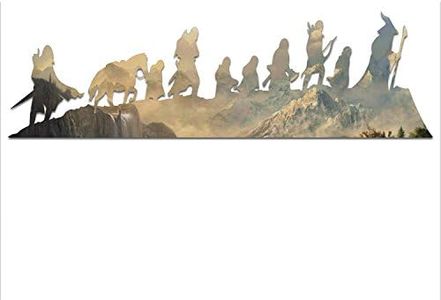 Bargain Max Decals LOTR Silhouettes Characters Caravan Fellowship Window Laptop Car Sticker 8"