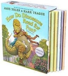How Do Dinosaurs Read for Fun? Boxed Set with Bonus Poster Inside